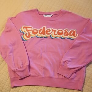 Sonoma Pink Graphic Women's Sweater